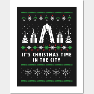 New York Ugly Christmas Sweater Posters and Art